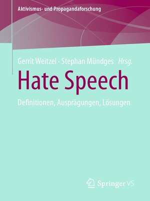 cover image of Hate Speech